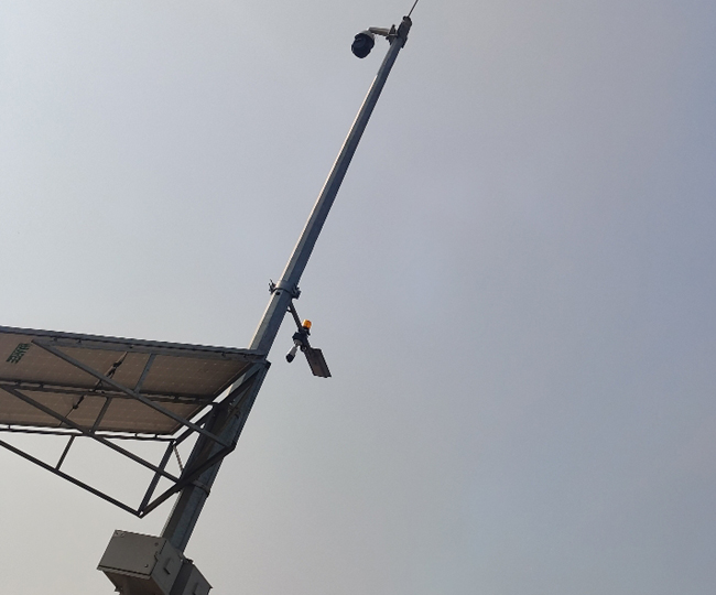 गंगा एक्सप्रेस वे पर लगे सीसीटीवी